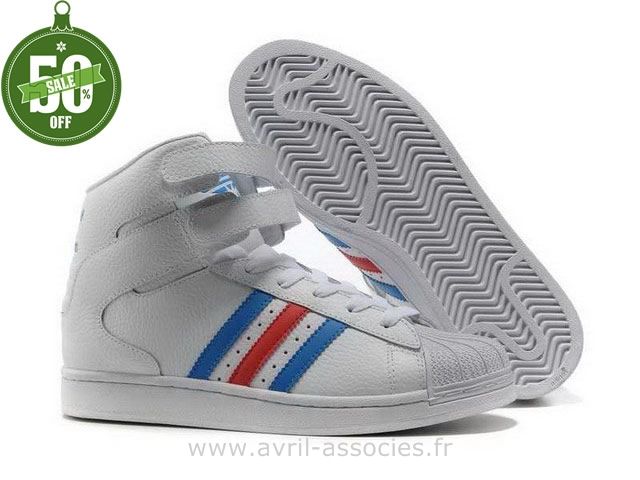 adidas originals superstar ii – baskets basses – blanc femme